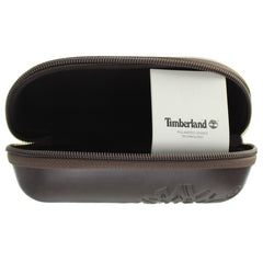 Timberland Splitrock Mixed-Media Mens Black Aviator Sunglasses