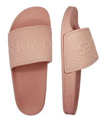 Slydes Cali Mens Salmon Pink Sliders