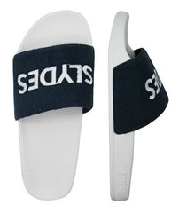 Slydes Plya Mens Navy Sliders