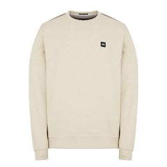 Weekend Offender Logo Mens Cream Sweater