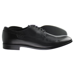 Emporio Armani Nero Formal Black Mens Shoes