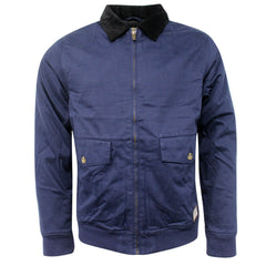 Vans Off The Wall OTW Kipler Mens Navy Bomber Jacket