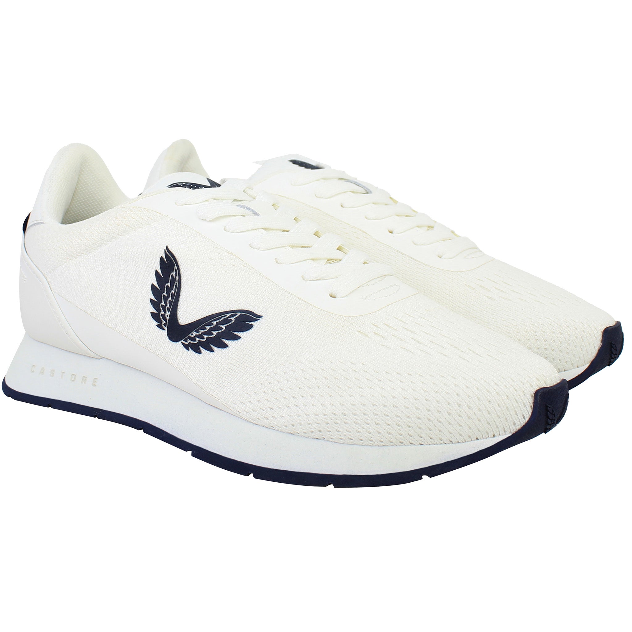 Castore Retro Mens White Running Shoes