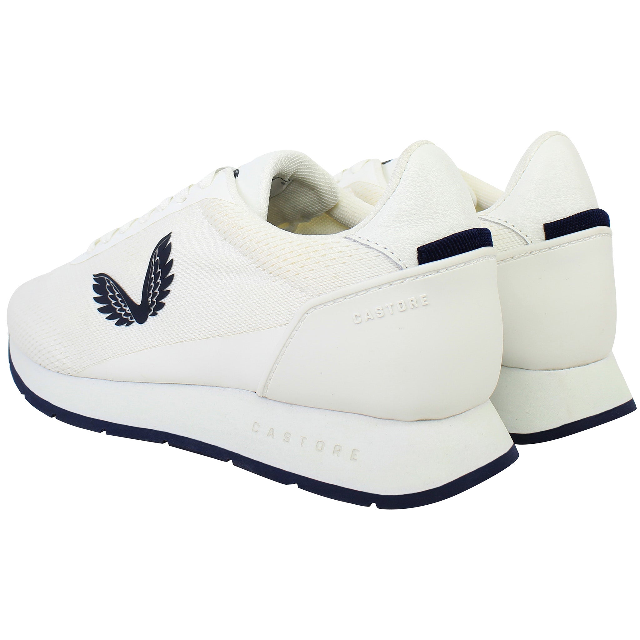 Castore Retro Mens White Running Shoes