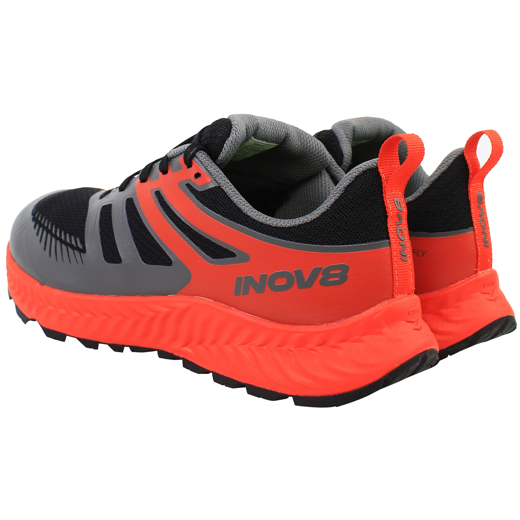 Inov-8 Trailfly Mens Black/Fiery Red Running Shoes