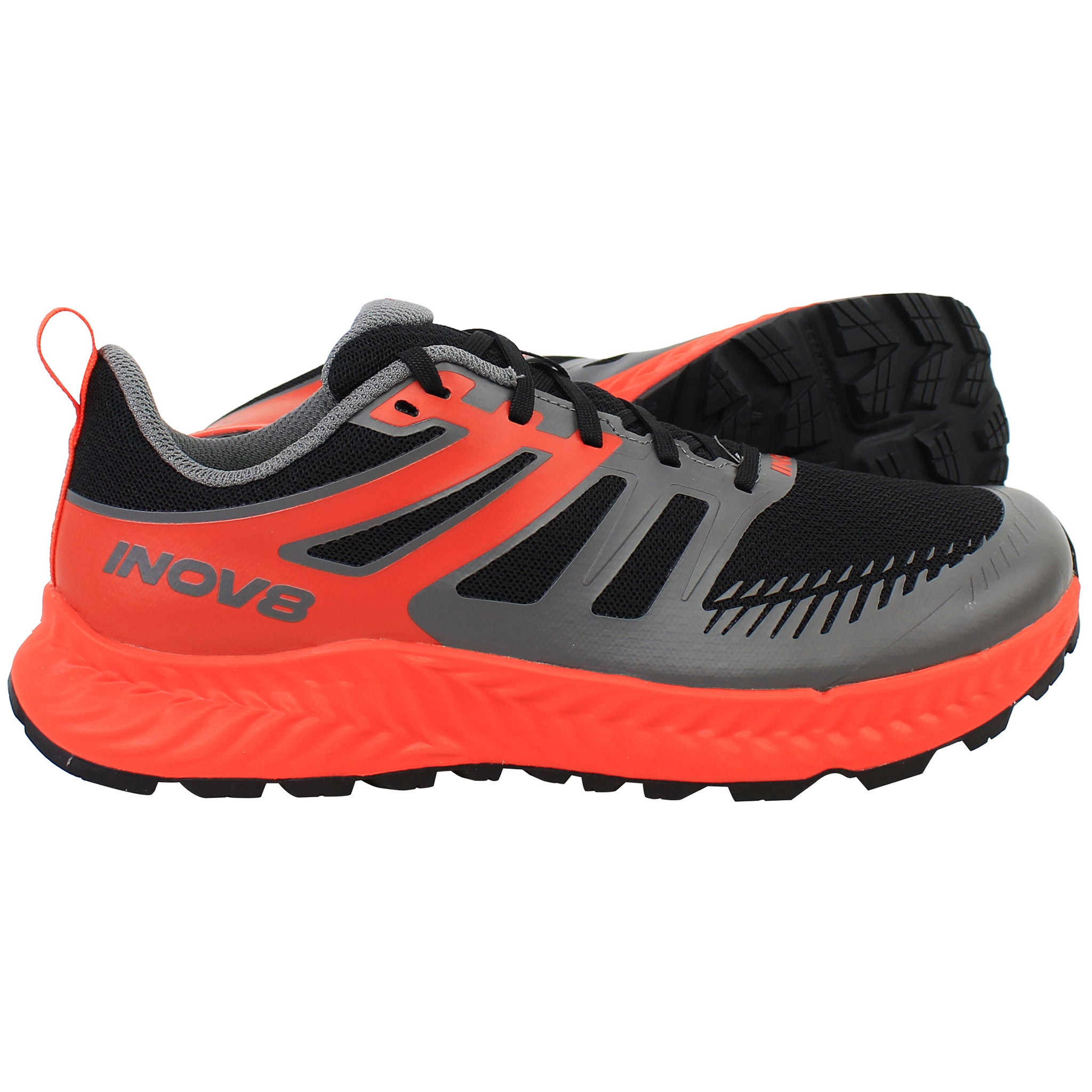 Inov-8 Trailfly Mens Black/Fiery Red Running Shoes