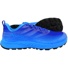 Inov-8 Trailfly Speed Mens Blue Running Shoes (Wide Fit)