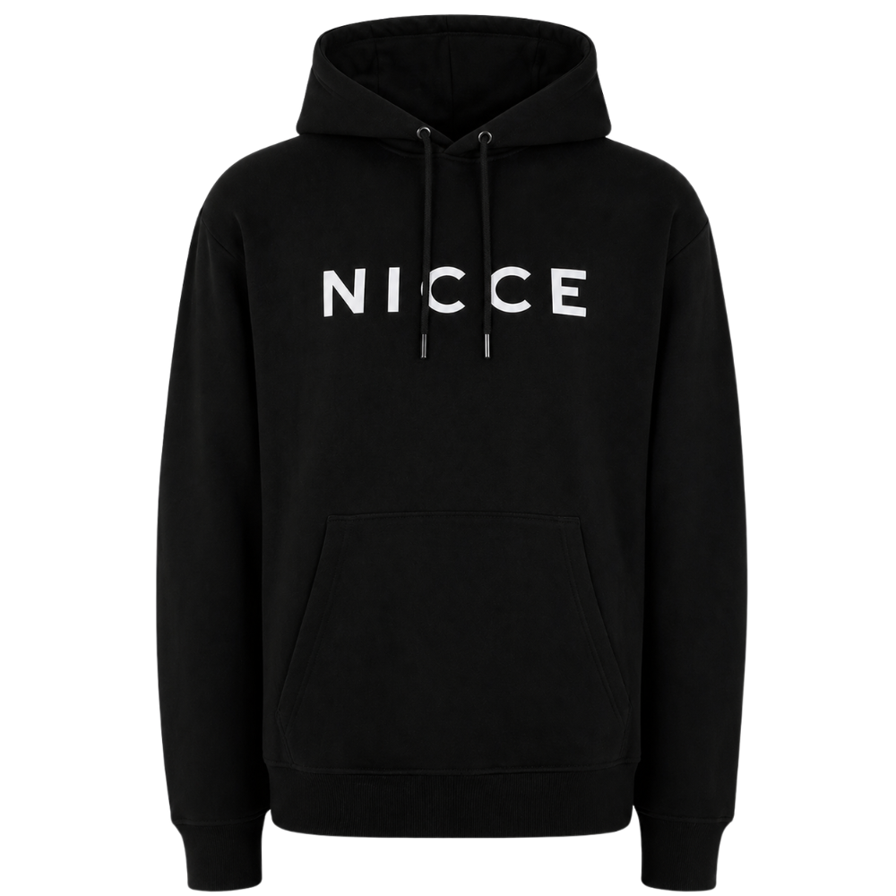 Nicce Original Logo Mens Black Hoodie
