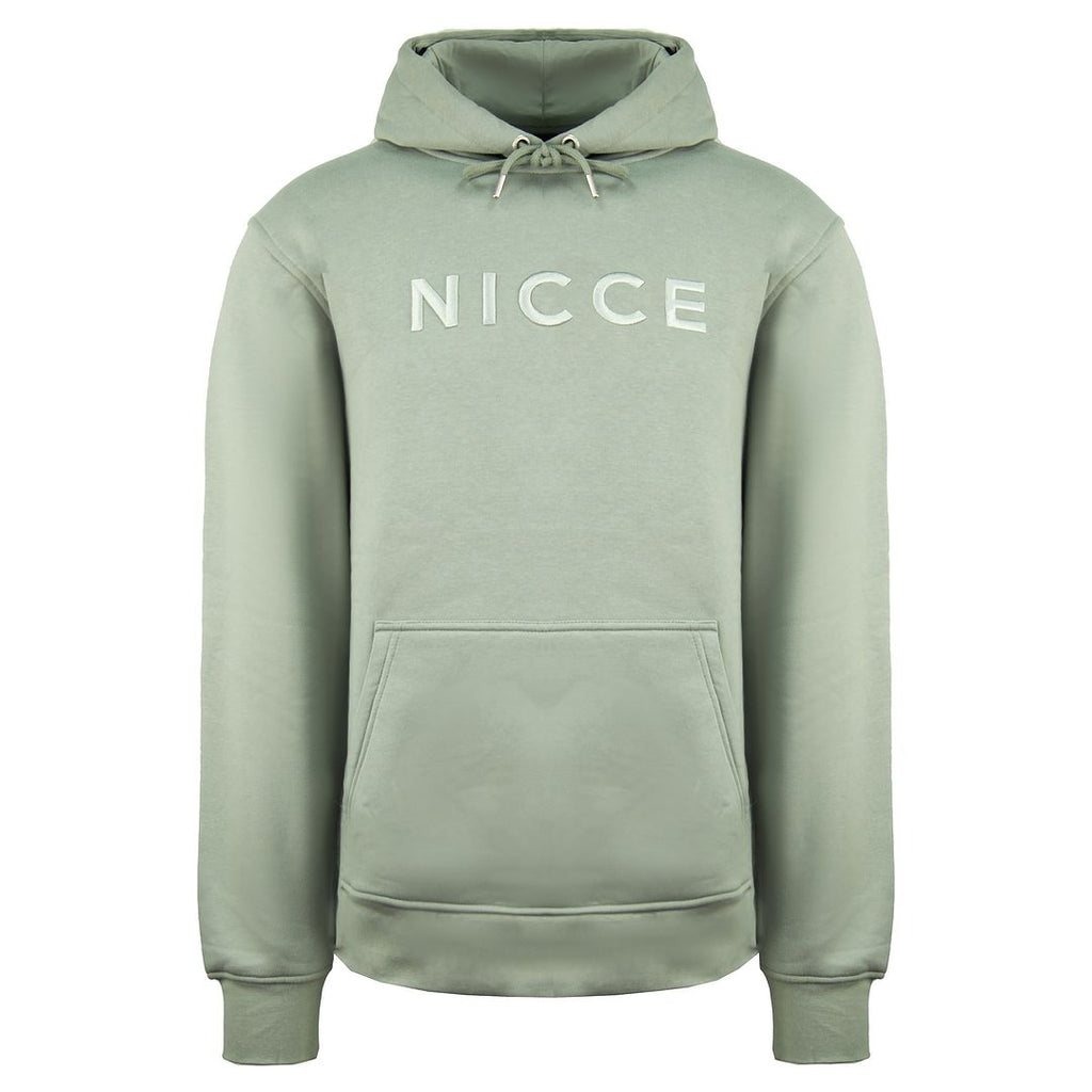 Nicce Mercury Mens Green Hoodie