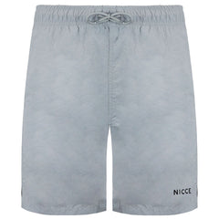 Nicce Core Mens Grey Swim Shorts