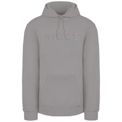 Nicce Mercury Mens Stone Grey Hoodie