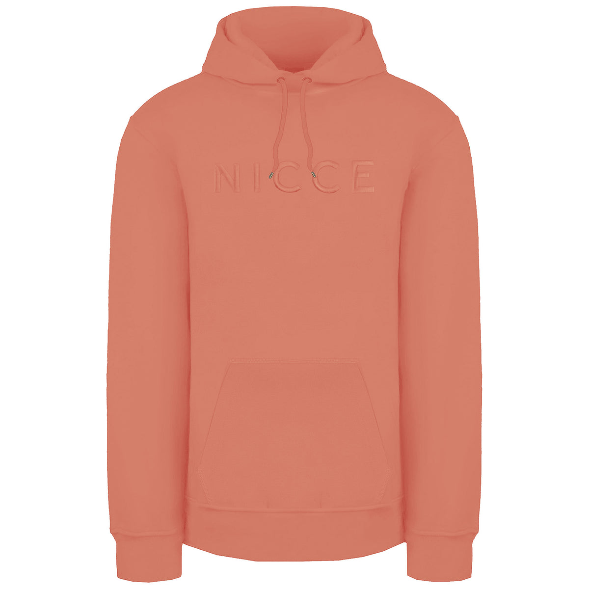 Nicce Mercury Mens Orange Hoodie