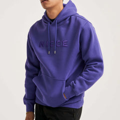 Nicce Mercury Mens Purple Hoodie