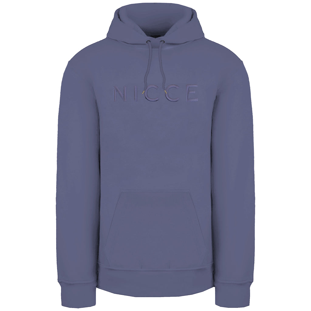 Nicce Mercury Mens Light Blue Hoodie