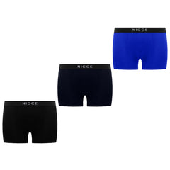 Nicce 3-Pack Alesi Mens Multicoloured Boxer Shorts