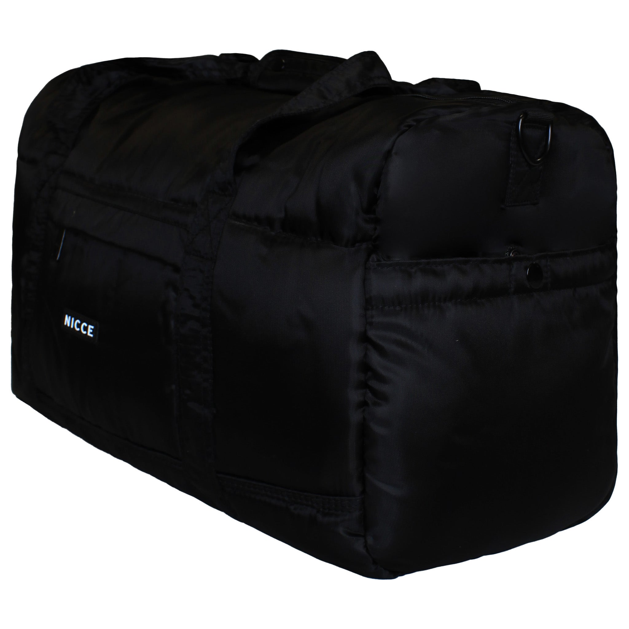 Nicce Expo Barrel Mens Black Bag