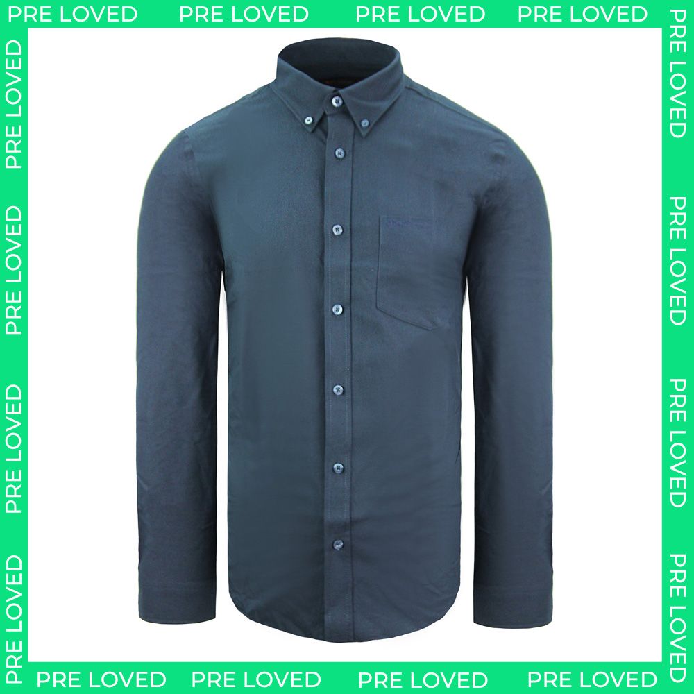 Ben Sherman Oxford Mens Navy Shirt - Marks