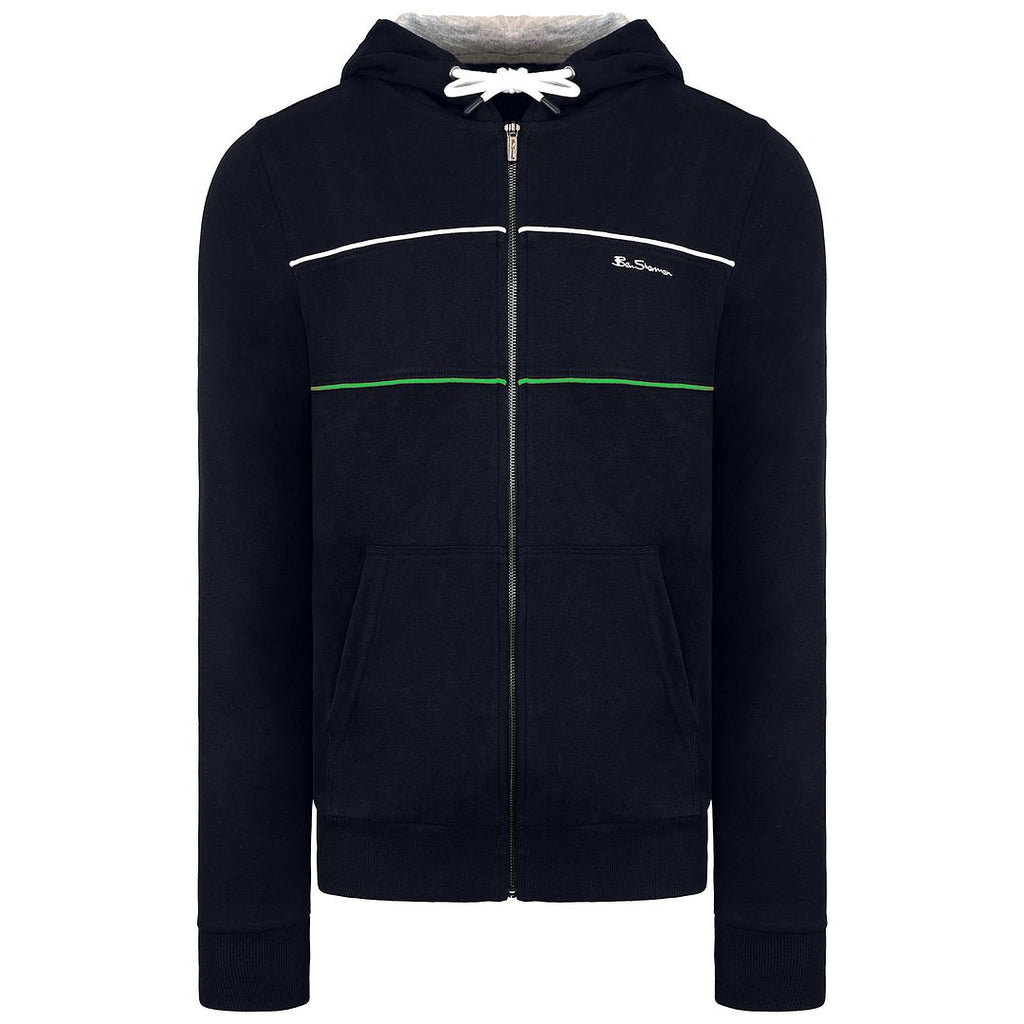 Ben Sherman Logo Mens Navy Track Jacket