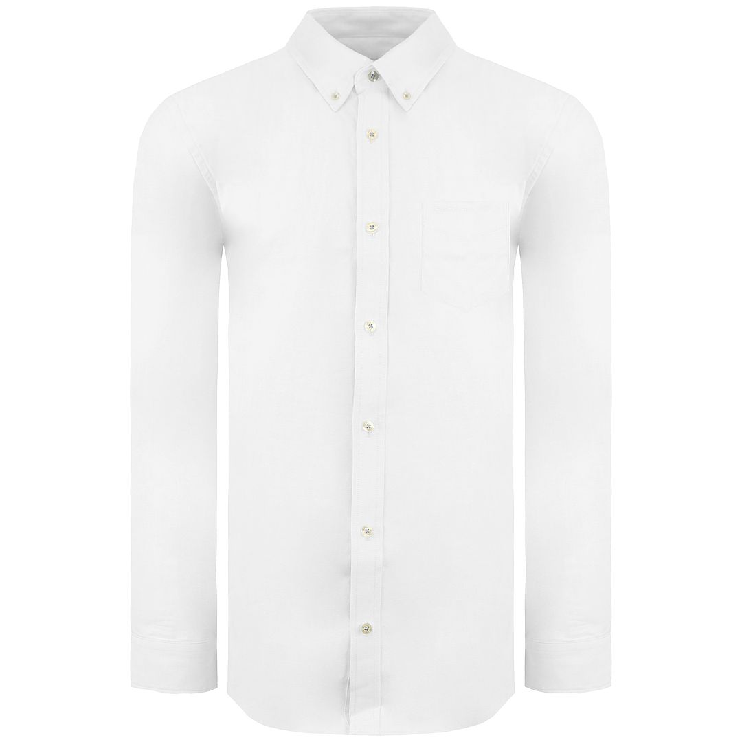 Ben Sherman Mens White Oxford Shirt