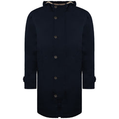 Ben Sherman Modern Mens Navy Parka Jacket