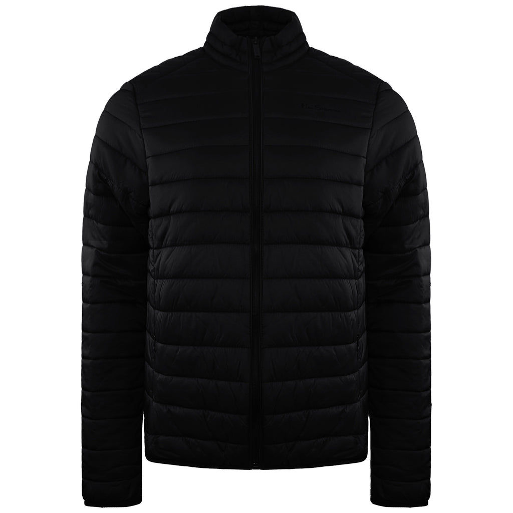 Ben Sherman Lightweight Mens Black Padded Jacket