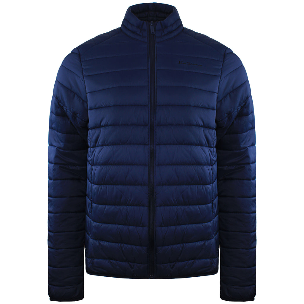 Ben Sherman Lightweight Mens Navy Padded Jacket