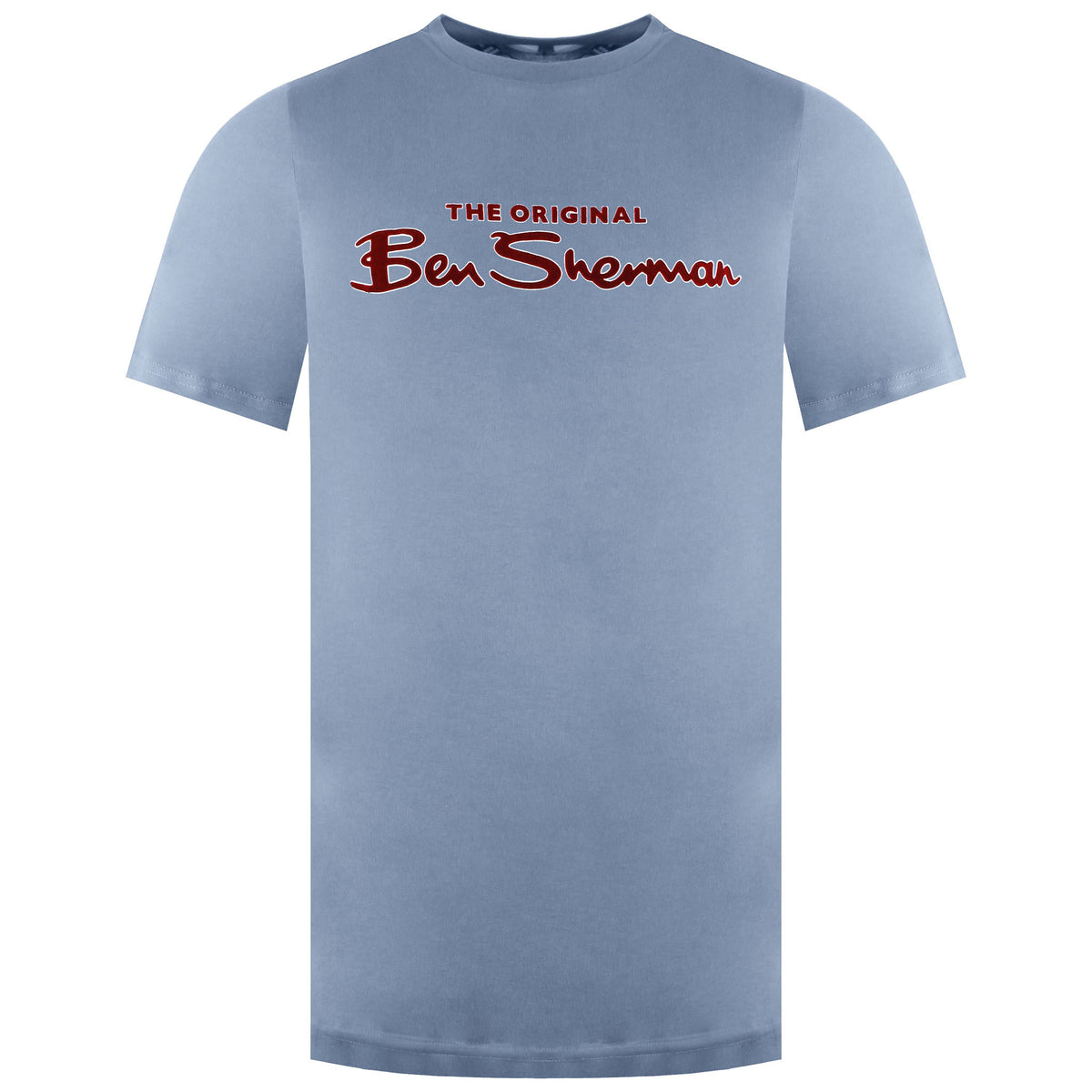Ben Sherman Large Logo Mens Blue T-Shirt