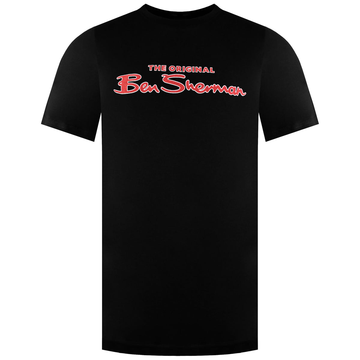 Ben Sherman Logo Mens Black T-Shirt
