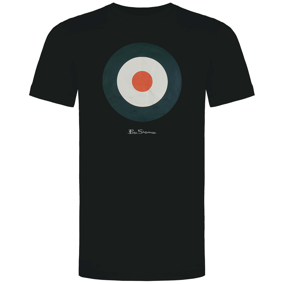 Ben Sherman Target Mens Dark Green T-Shirt