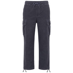 Nicce Line Cord Mens Dark Grey Pants