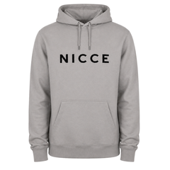 Nicce Original Logo Mens Chalk Grey Hoodie