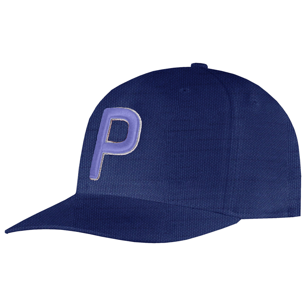 Puma P 110 Mens Blue Flexfit Golf Cap