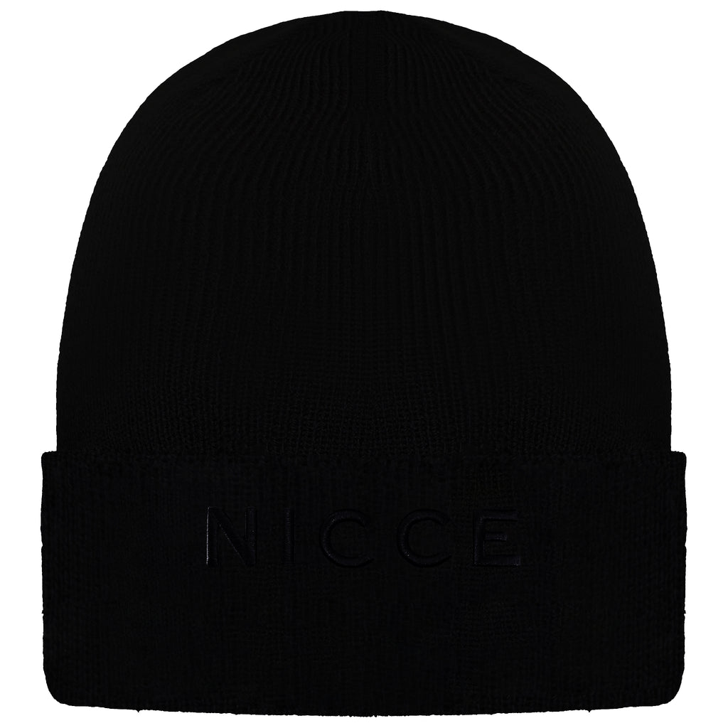 Nicce Mini Mercury Mens Black Beanie