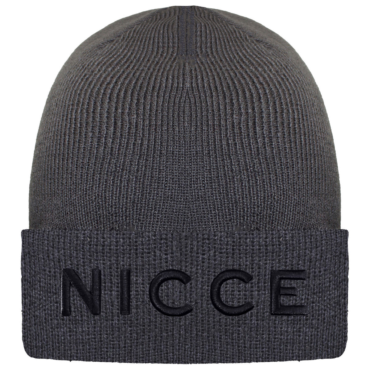 Nicce Mini Mercury Mens Grey Beanie