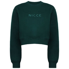 Nicce Era Womens Green Cropped Sweater