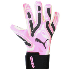 Puma Ultra Ultimate Hybrid Mens Pink Goalkeeper Gloves