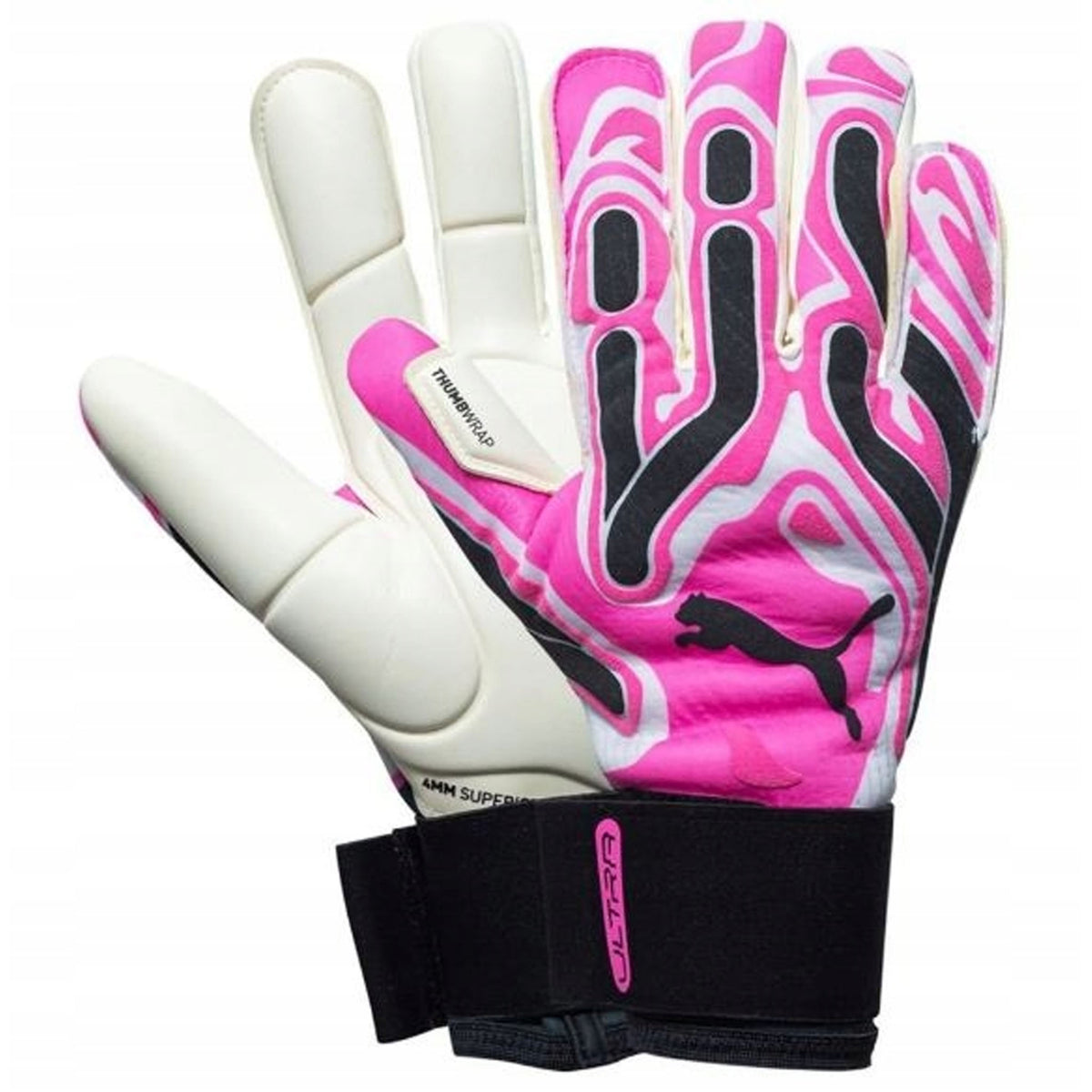 Puma Ultra Ultimate Hybrid Mens Pink Goalkeeper Gloves