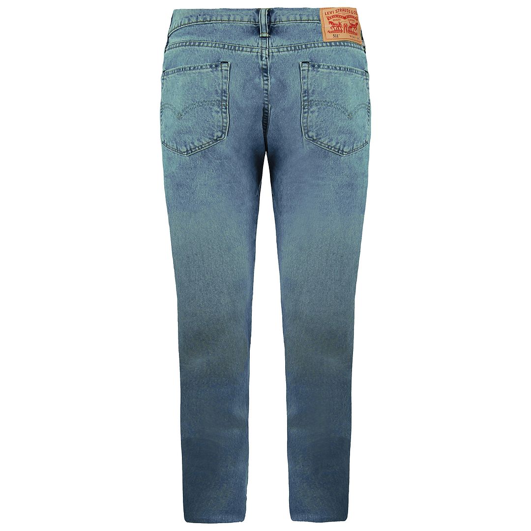 Levi's Slim Fit Straight Leg Mens Light Blue Jeans