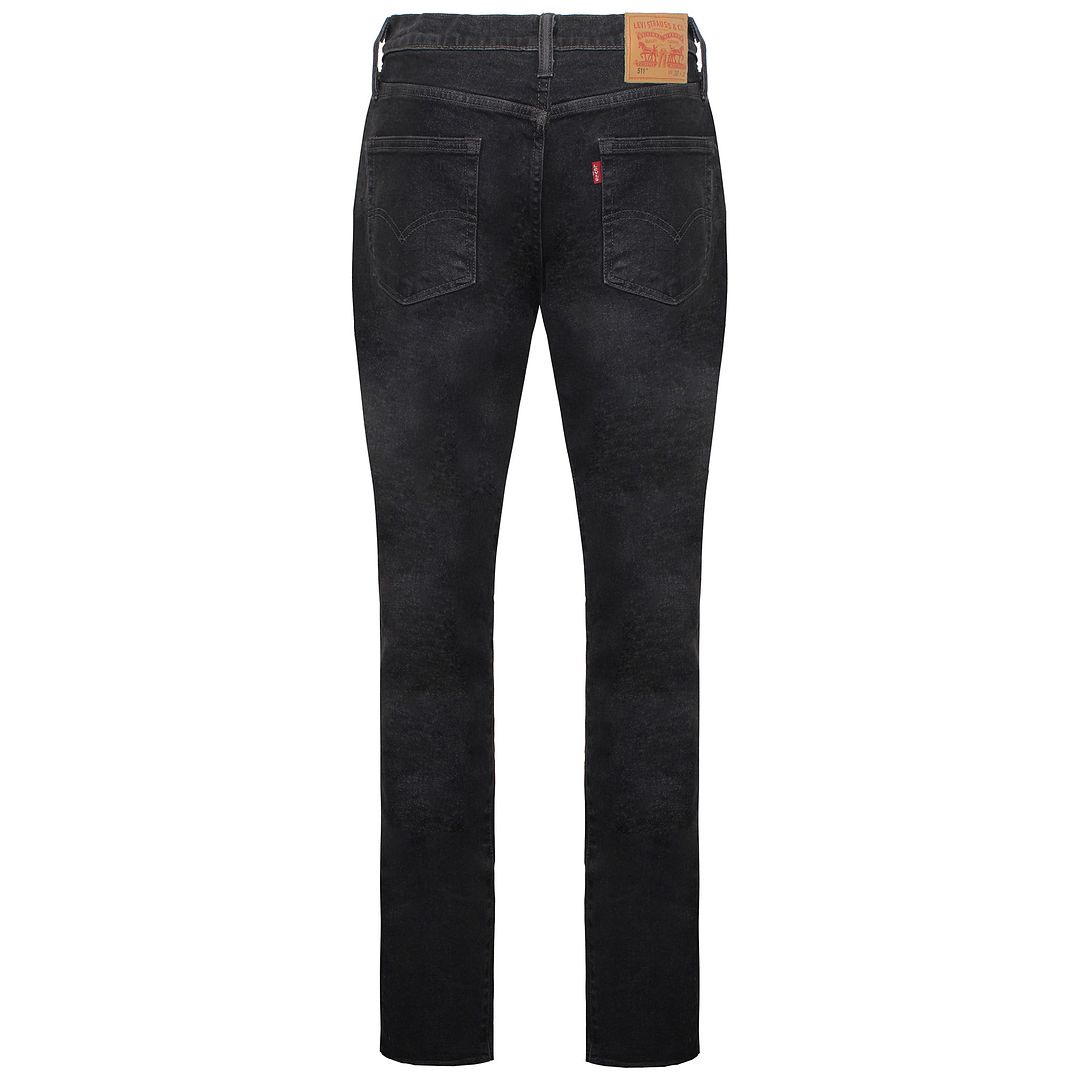 Levi's Slim Fit Straight Leg Mens Black Jeans