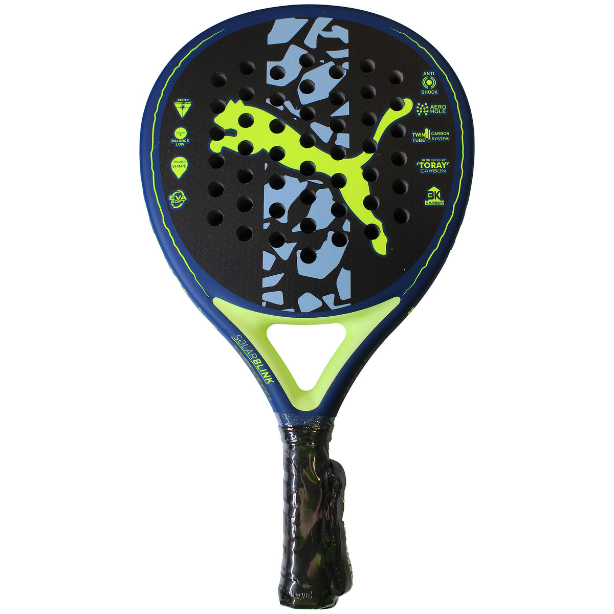 Puma Solar Blink Control Navy/Green Padel Racket