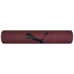Puma Logo Burgundy Yoga Mat
