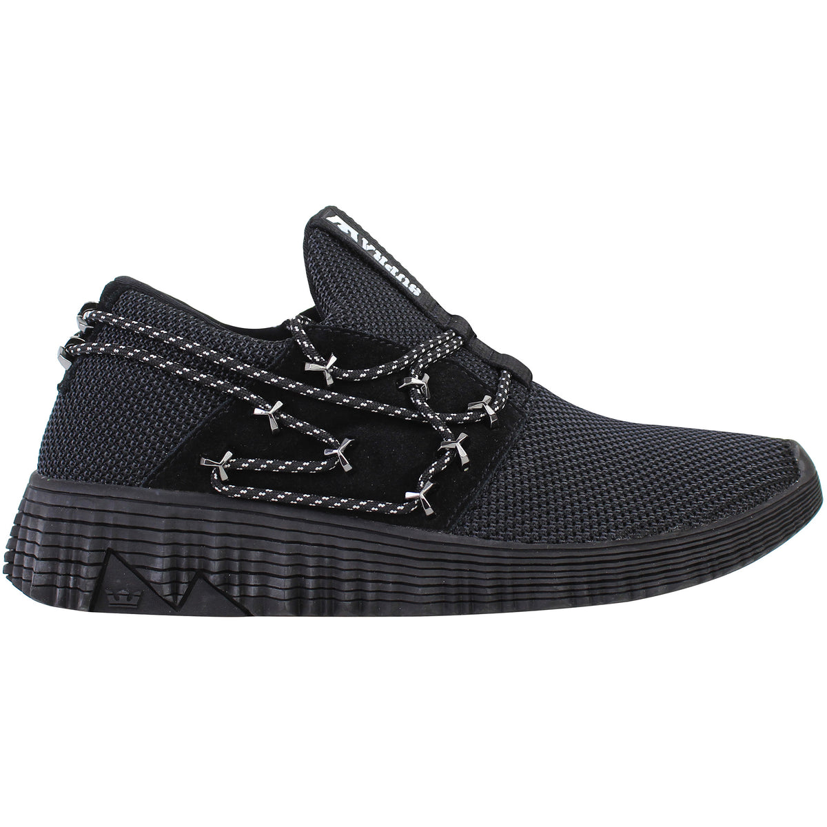 Supra Malli Mens Black Trainers