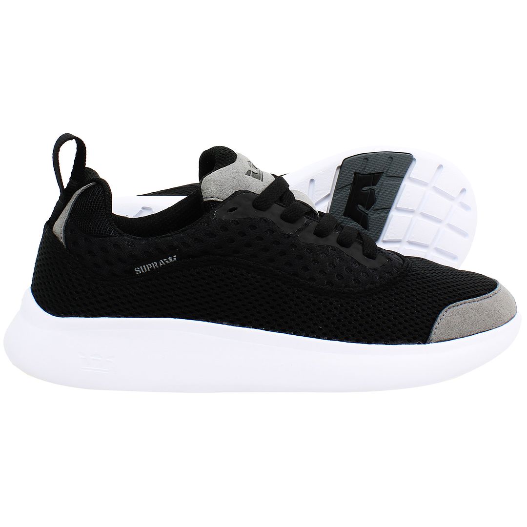 Supra Factor Tactic Mens Black Running Shoes