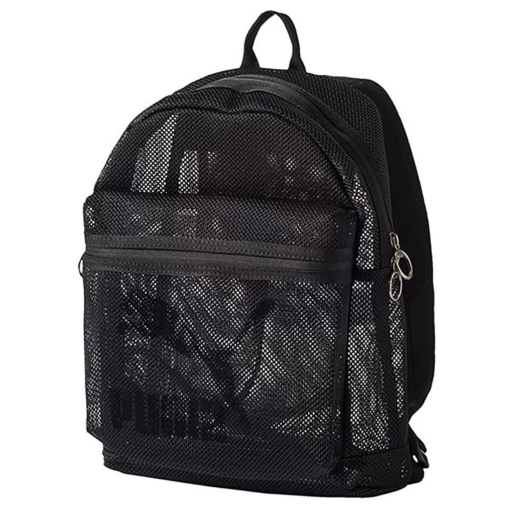 Puma Originals Womens Black Mesh Backpack