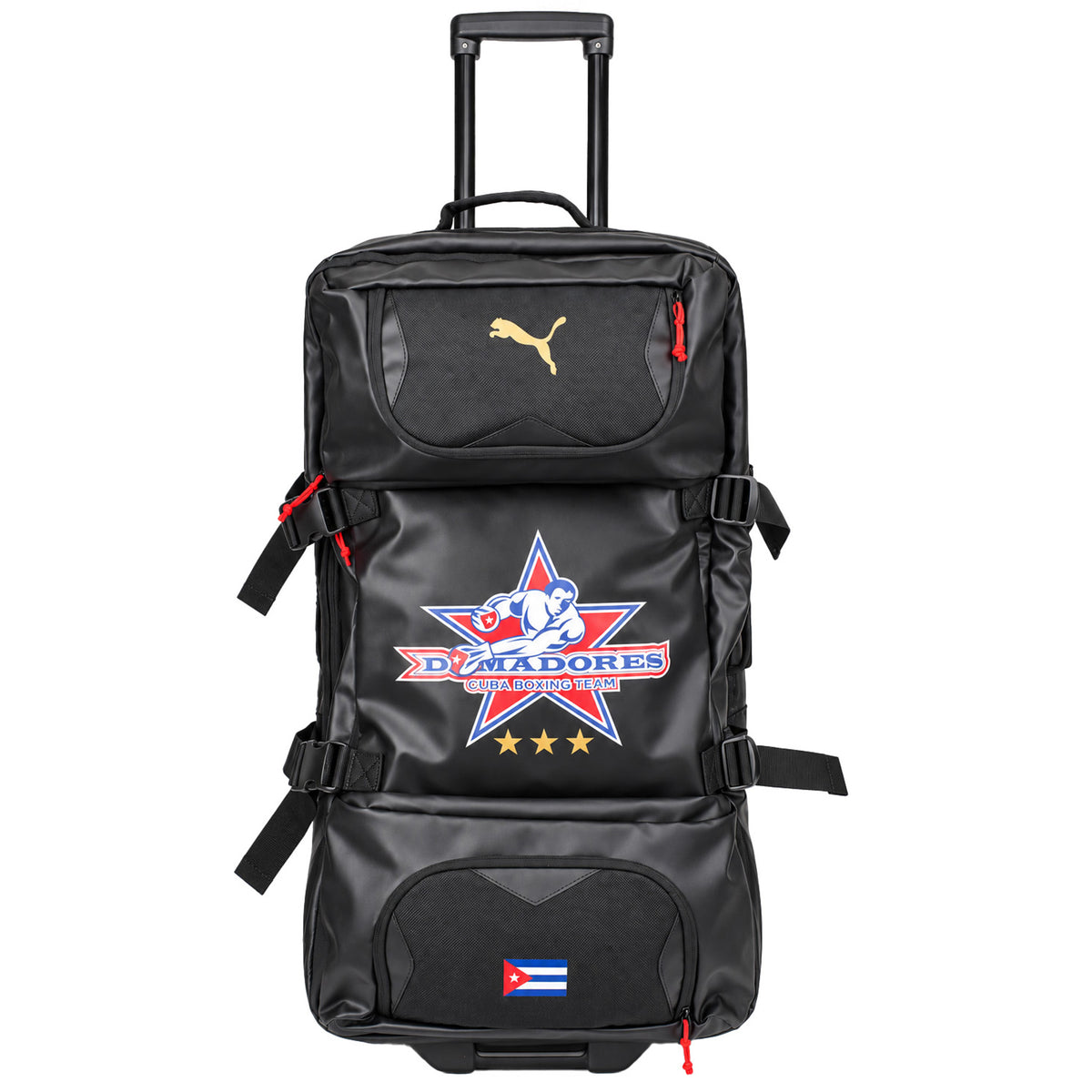 Puma Cuba Domadores Boxing Black Wheel Bag