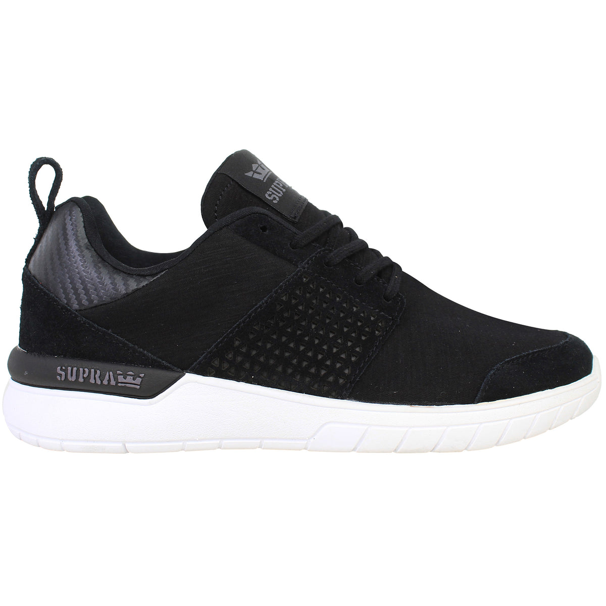 Supra Scissor Mens Black Running Shoes