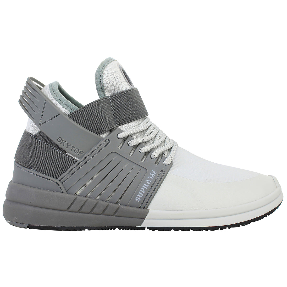 Supra Skytop V High Top Mens Grey Trainers