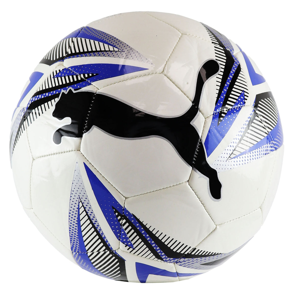 Puma Big Cat Logo Mens White/Blue Ball