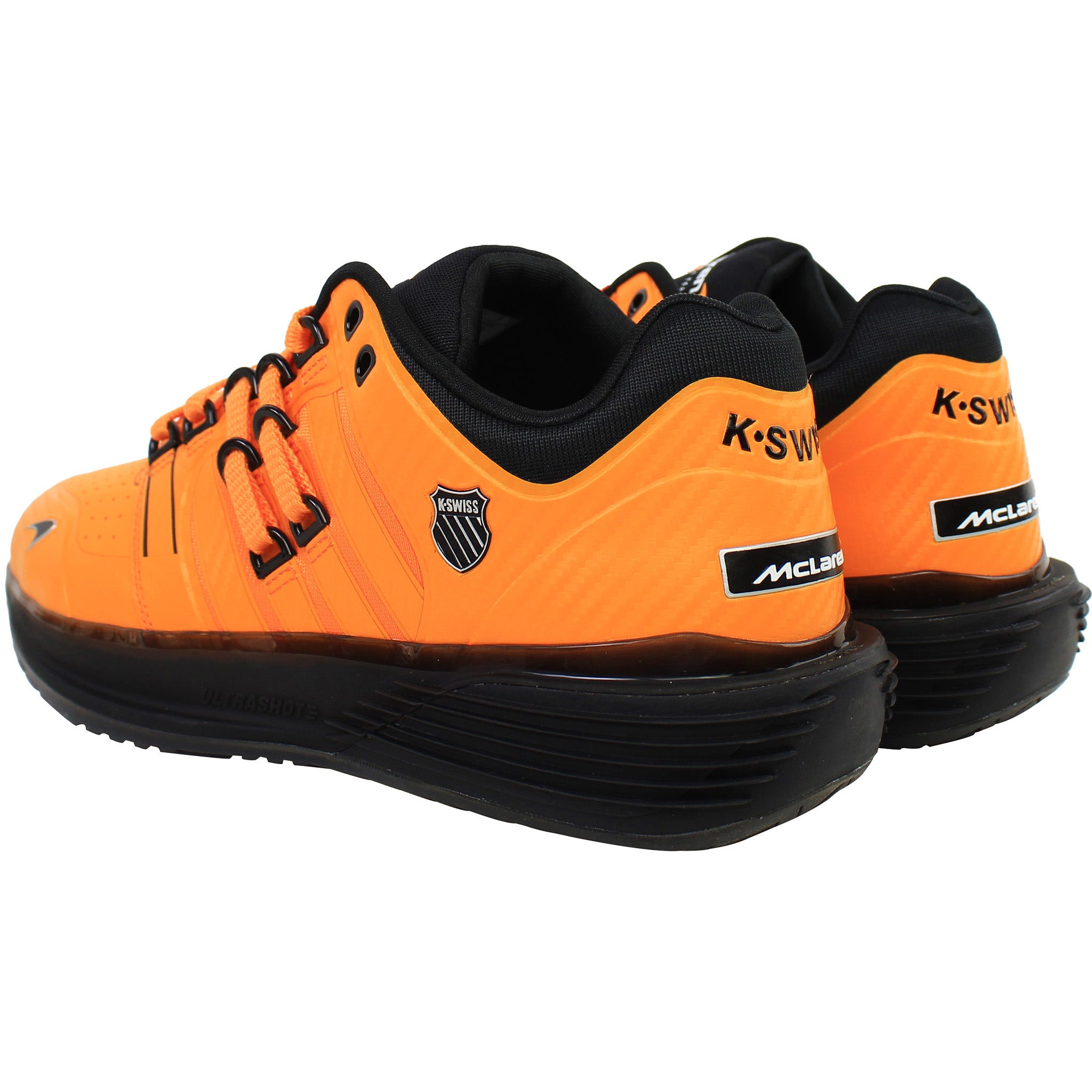 K-Swiss SI-18 Ultrashot x McLaren F1 Team Mens Orange Trainers