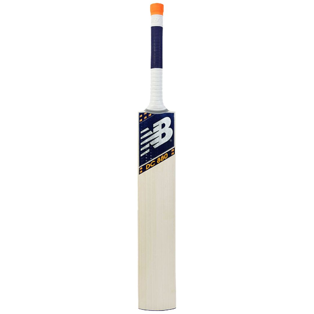 New Balance DC 880 Blue Orange Junior Cricket Bat